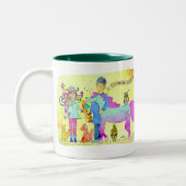 獣医はクールです ツートーンマグカップ (左)