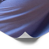 獣医を診てもらうかわいいビーグル犬 ポスター (角)