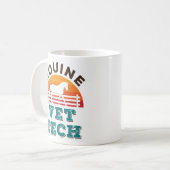 獣医ウマ科の馬獣医 コーヒーマグカップ (正面左)