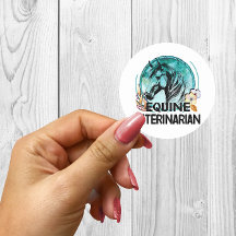 獣医ウマ科の、ラインアートヴィンテージ馬花