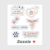 獣医エステティックテクニシャンパック シール (シート)