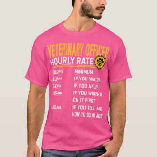 獣医オフィサー時給の獣医の獣医Vet Do Tシャツ