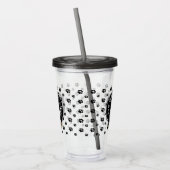 獣医オールドイングリッシュシェプドッググレー1かわいい獣医 アクリルタンブラー (左)