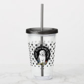 獣医オールドイングリッシュシェプドッググレー1かわいい獣医 アクリルタンブラー (正面)