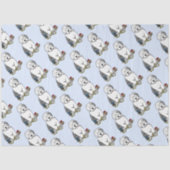 獣医オールドイングリッシュシェプドッググレー1かわいい獣医 薄葉紙 (正面)