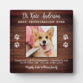 獣医カスタムペット犬フォトベットテック フォトプラーク (正面)