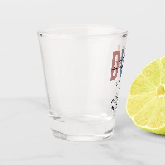 獣医カスタム薬ギフトDVM医師  ショットグラス (左)