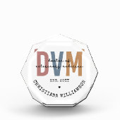 獣医カスタム薬ギフトDVM医師 フォトブロック (正面)