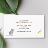 獣医ガールと獣医ペット物 カラフル 名刺