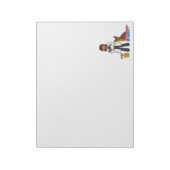 獣医ガール – 暗 ノートパッド (回転)