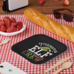 獣医クリスマス小妖精や小人獣医 ペーパープレート<br><div class="desc">獣医クリスマス小妖精や小人獣医Vet Tech</div>