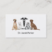 獣医クリニックの名刺 名刺 (正面)