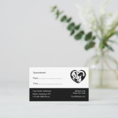 獣医クリニックアポイントメントアラーム 予約カード (スタンド正面)