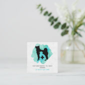 獣医クリニッククロス獣医 スクエア名刺 (スタンド正面)