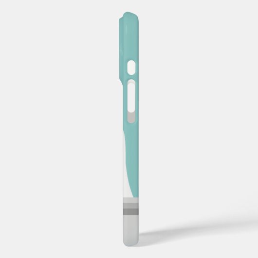 獣医クリニック獣医ドクターウーマン名前をカスタムする Case-Mate iPhoneケース (裏面 / 左)