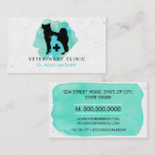 獣医クロス獣医  名刺 (正面/裏面)