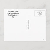 獣医サンタ・ペット シーズンポストカード (裏面)