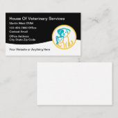 獣医サービモダンスシンプルビジネスカード 名刺 (正面/裏面)