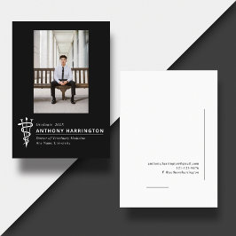 獣医シンボルフォト白黒 案内状