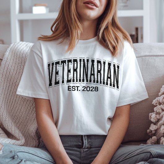 獣医スタッフと動物愛好家のための動物病院Tシャツ Tシャツ