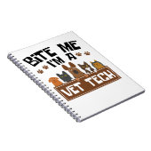 獣医テクニシャンにかまれた私は獣医である ノートブック (右側)