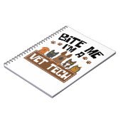 獣医テクニシャンにかまれた私は獣医である ノートブック (左側)