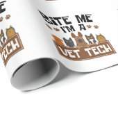 獣医テクニシャンにかまれた私は獣医である ラッピングペーパー (ロールコーナー)