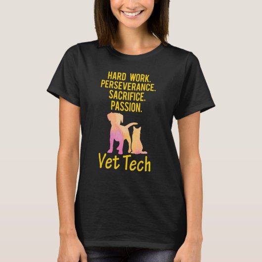 獣医テクノワーク獣医テクニシャン1 Tシャツ (正面)