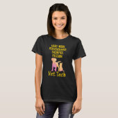 獣医テクノワーク獣医テクニシャン1 Tシャツ (正面フル)