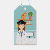 獣医ドクターエクスDVM卒業 ギフトタグ (正面)