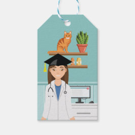 獣医ドクターエクスDVM卒業 ギフトタグ