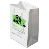 獣医ドッグウォーカー ミディアムペーパーバッグ (裏面アングル)