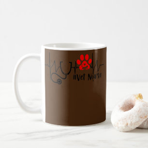 獣医ナース獣医院ナース手術 コーヒーマグカップ