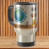 獣医パーソナライズされたユニーク医ギフト、獣医Man Vet トラベルマグ