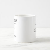 獣医パーソナライズされた用ベおもしろいッツギフト コーヒーマグカップ (中央)