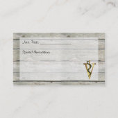 獣医ビジネスカード 予約カード (裏面)