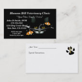 獣医ビジネスカード 名刺 (正面/裏面)