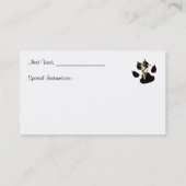 獣医ビジネスカード 名刺 (裏面)