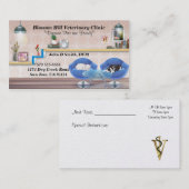 獣医ビジネスカード 名刺 (正面/裏面)