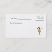 獣医ビジネスカード 名刺 (裏面)