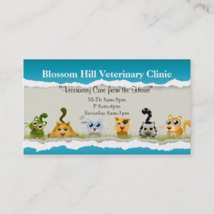 獣医ビジネスカード 名刺