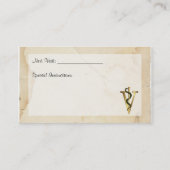 獣医ビジネスカード 名刺 (裏面)