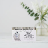 獣医ビジネスカード 名刺 (スタンド正面)