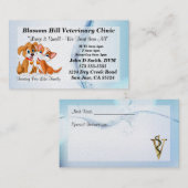 獣医ビジネスカード 名刺 (正面/裏面)