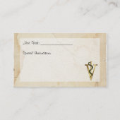 獣医ビジネスカード 名刺 (裏面)