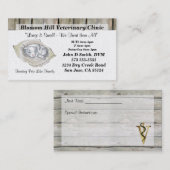 獣医ビジネスカード 名刺 (正面/裏面)