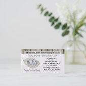 獣医ビジネスカード 名刺 (スタンド正面)