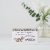 獣医ビジネスカード 名刺 (スタンド正面)