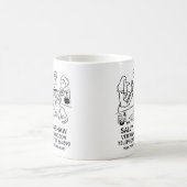 獣医ビジネスプロモーションコーヒーマグ コーヒーマグカップ (中央)