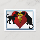 獣医ビジネス 名刺 (裏面)